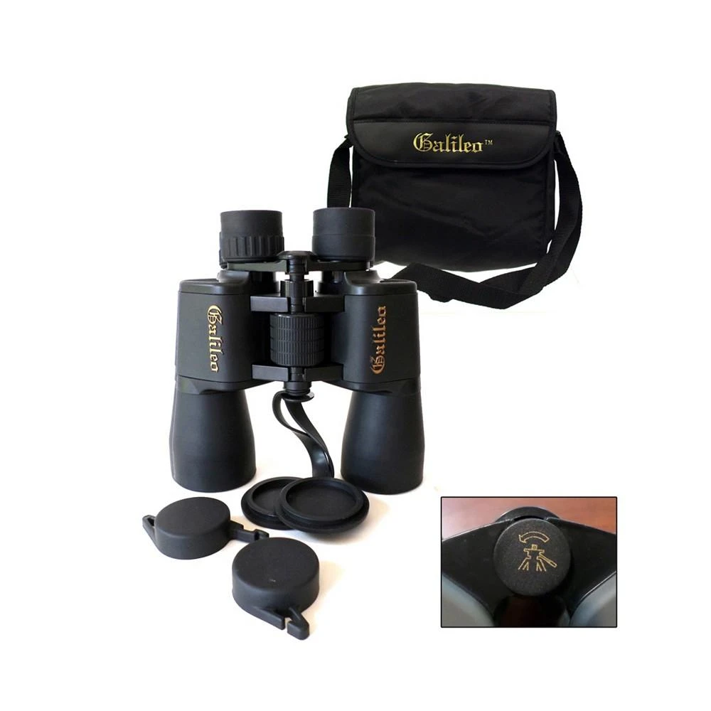 商品Galileo|12 Power Rubberized Binocular and Large 50mm Lenses and Tripod Socket,价格¥745,第1张图片