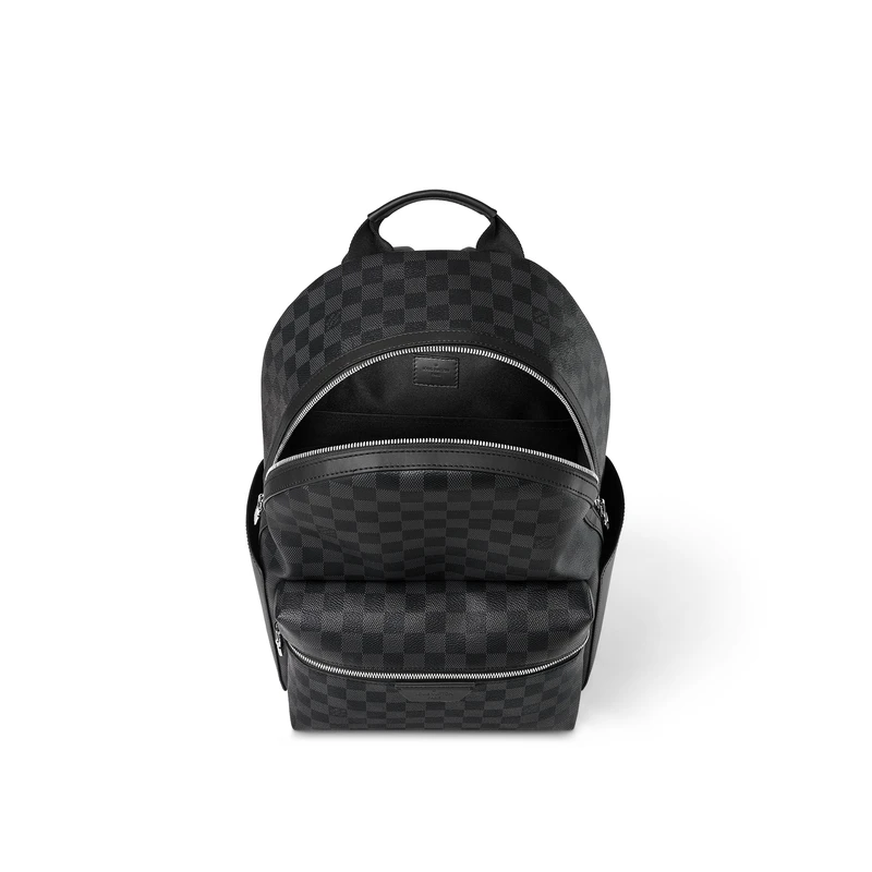 商品Louis Vuitton|LV/路易威登 男士黑色帆布双肩包,价格¥21576,第6张图片详细描述