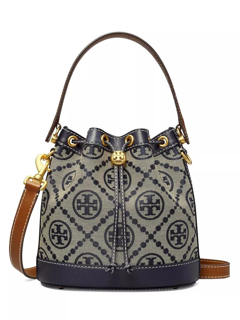 商品Tory Burch|T Monogram Jacquard Bucket Bag,价格¥3532,第1张图片
