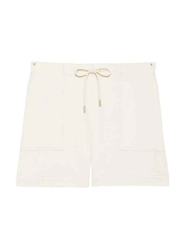 商品Theory|Drawcord Draped Shorts,价格¥389,第4张图片详细描述