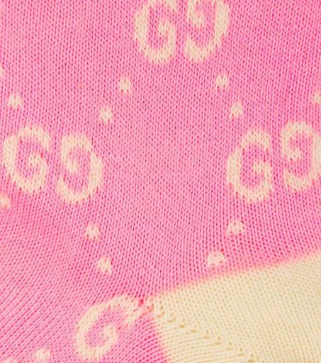 商品Gucci|婴幼儿 — logo棉质混纺袜子,价格¥768,第2张图片详细描述