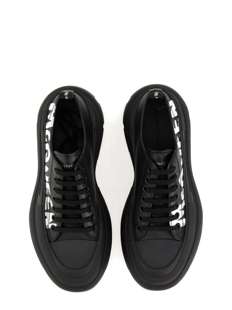 商品Alexander McQueen|ALEXANDER MCQUEEN TREAD SLICK LACE-UP SHOE,价格¥5610,第2张图片详细描述