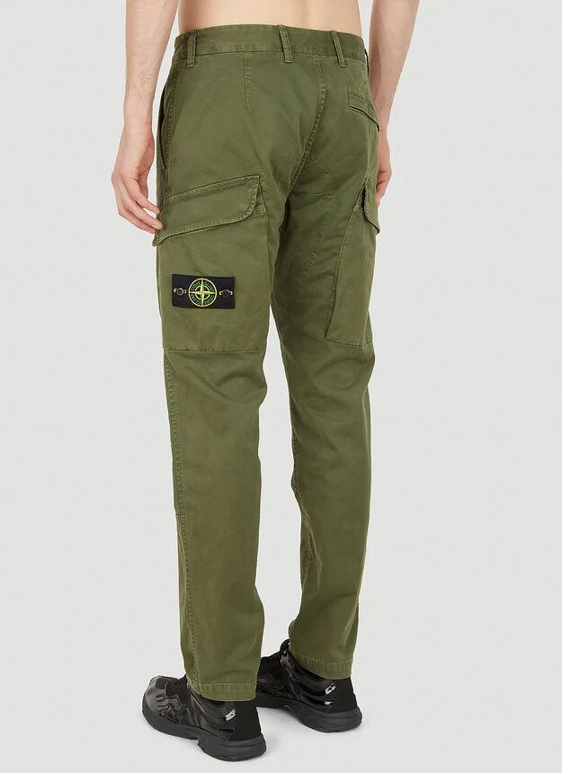 商品Stone Island|Utility Cargo Pants in Green,价格¥3830,第4张图片详细描述