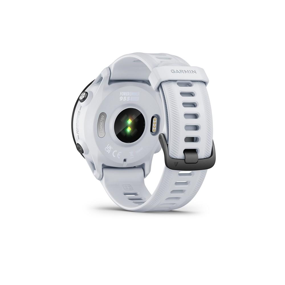 Unisex Forerunner 955 Solar White Fiber - Reinforced Polymer Band Watch, 35mm商品第7张图片规格展示