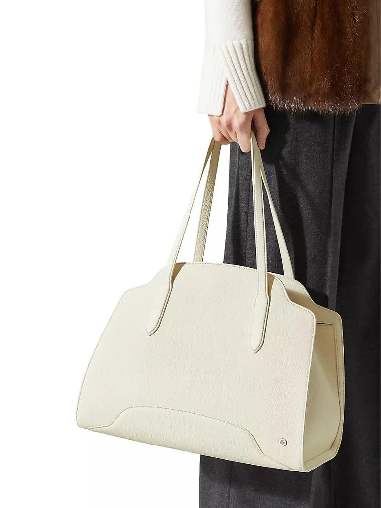 商品Loro Piana|Sesia XL Leather Tote,价格¥35559,第5张图片详细描述