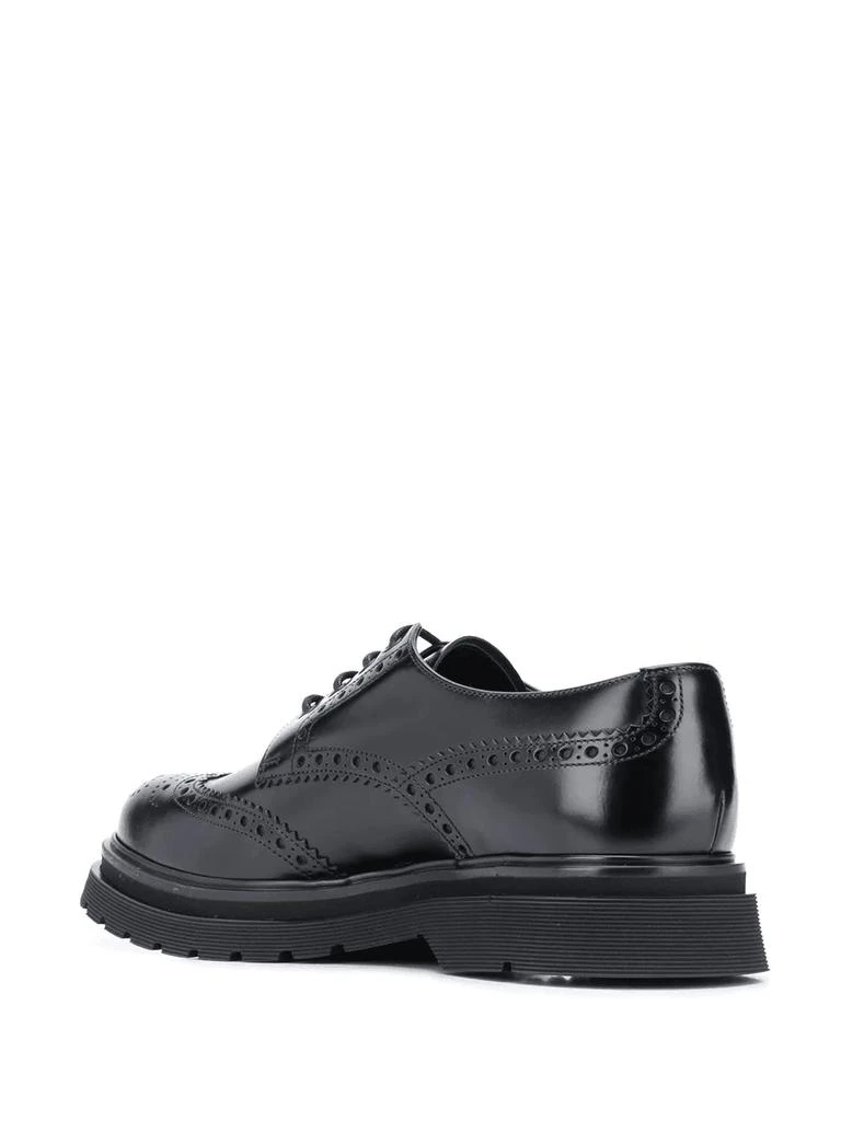 商品Prada|PRADA punch hole-detailing ridge-sole brogues,价格¥6691,第3张图片详细描述