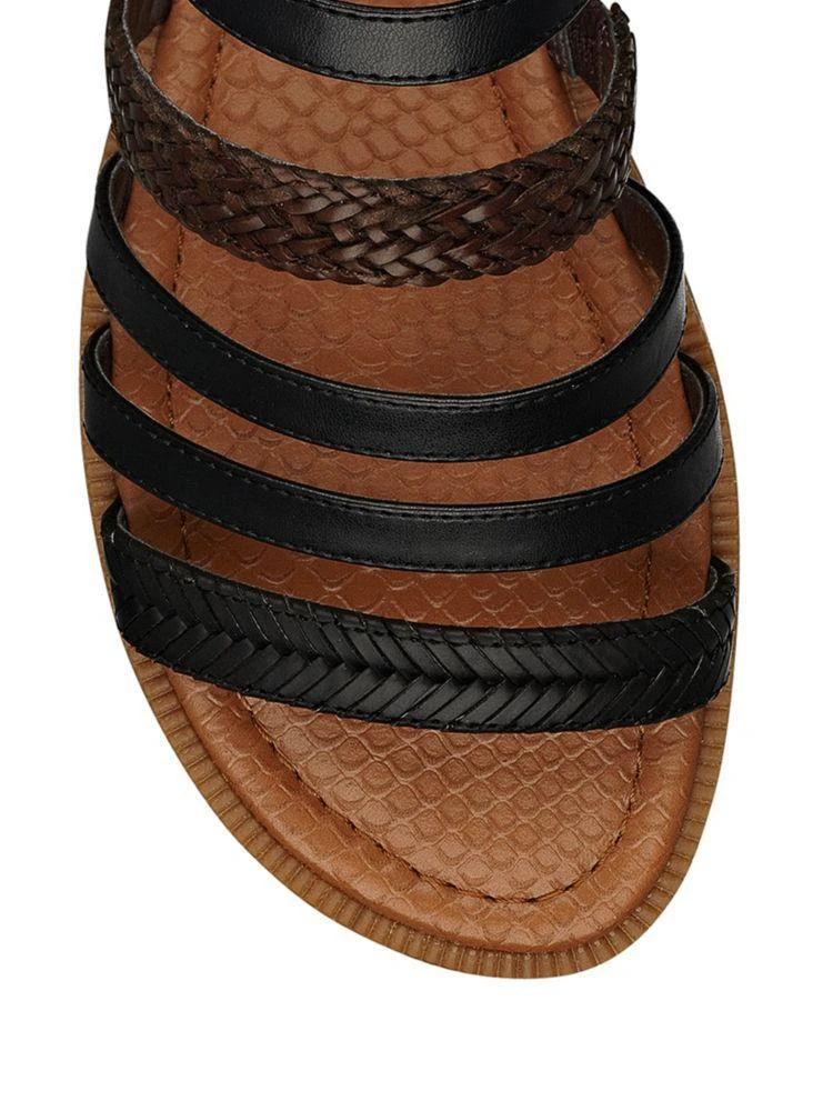 商品Nine West|Xema Leather Caged Sandals,价格¥208,第4张图片详细描述