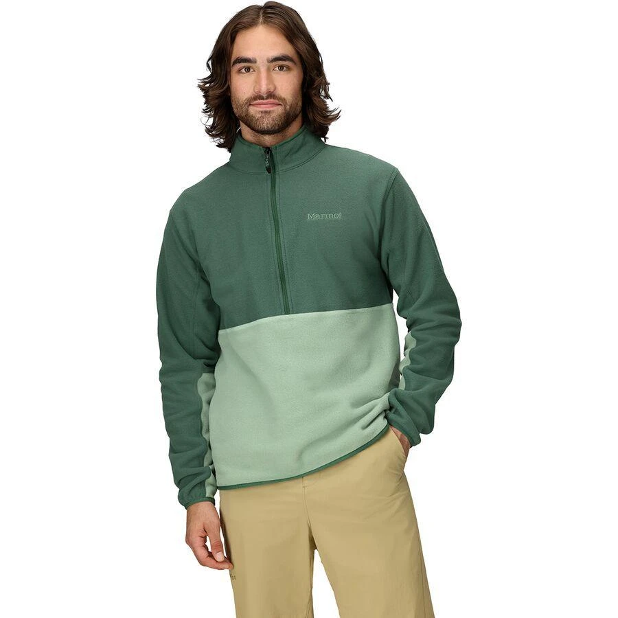 商品Marmot|Rocklin 1/2-Zip Fleece Jacket - Men's,价格¥353,第1张图片