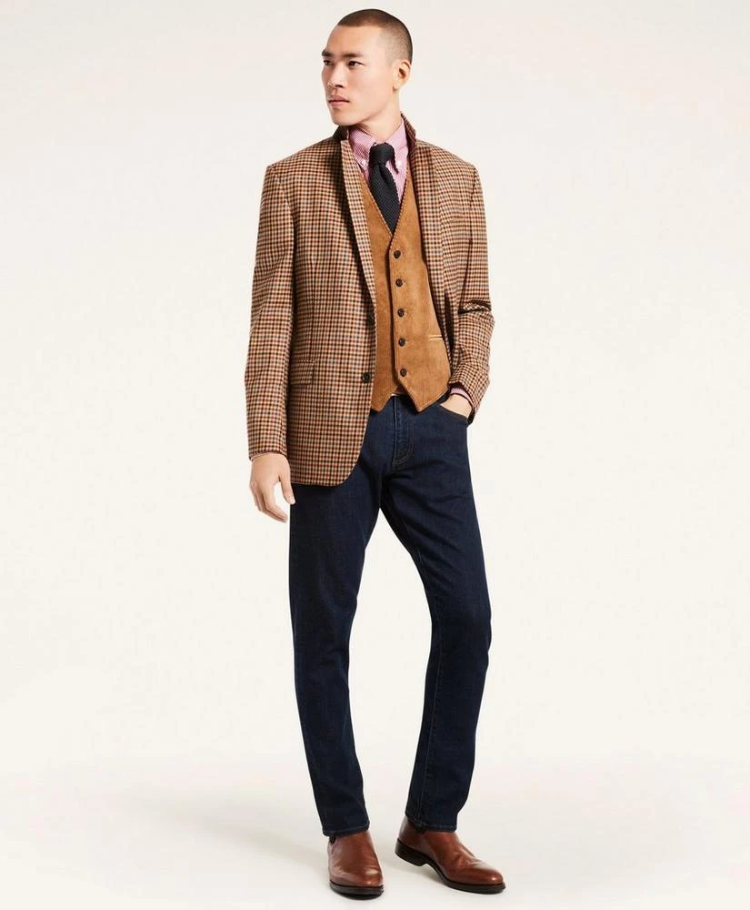 商品Brooks Brothers|Madison Fit Multi-Check Sport Coat,价格¥2036,第2张图片详细描述