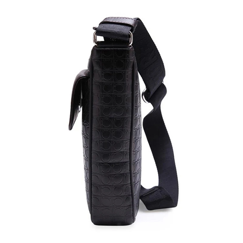 SALVATORE FERRAGAMO 拼色男士单肩包 24-9489-0554154 商品