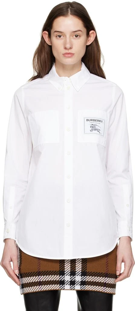 商品Burberry|白色 Prorsum Label 衬衫,价格¥9995,第1张图片