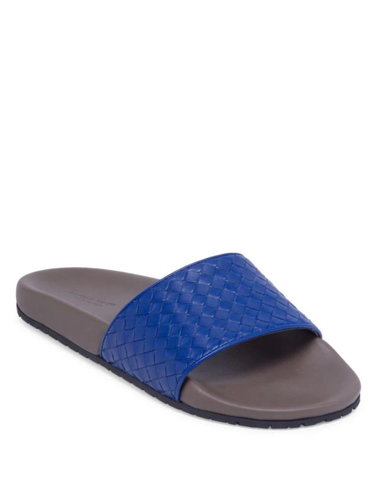 商品Bottega Veneta|Woven Leather Slides,价格¥4199,第1张图片