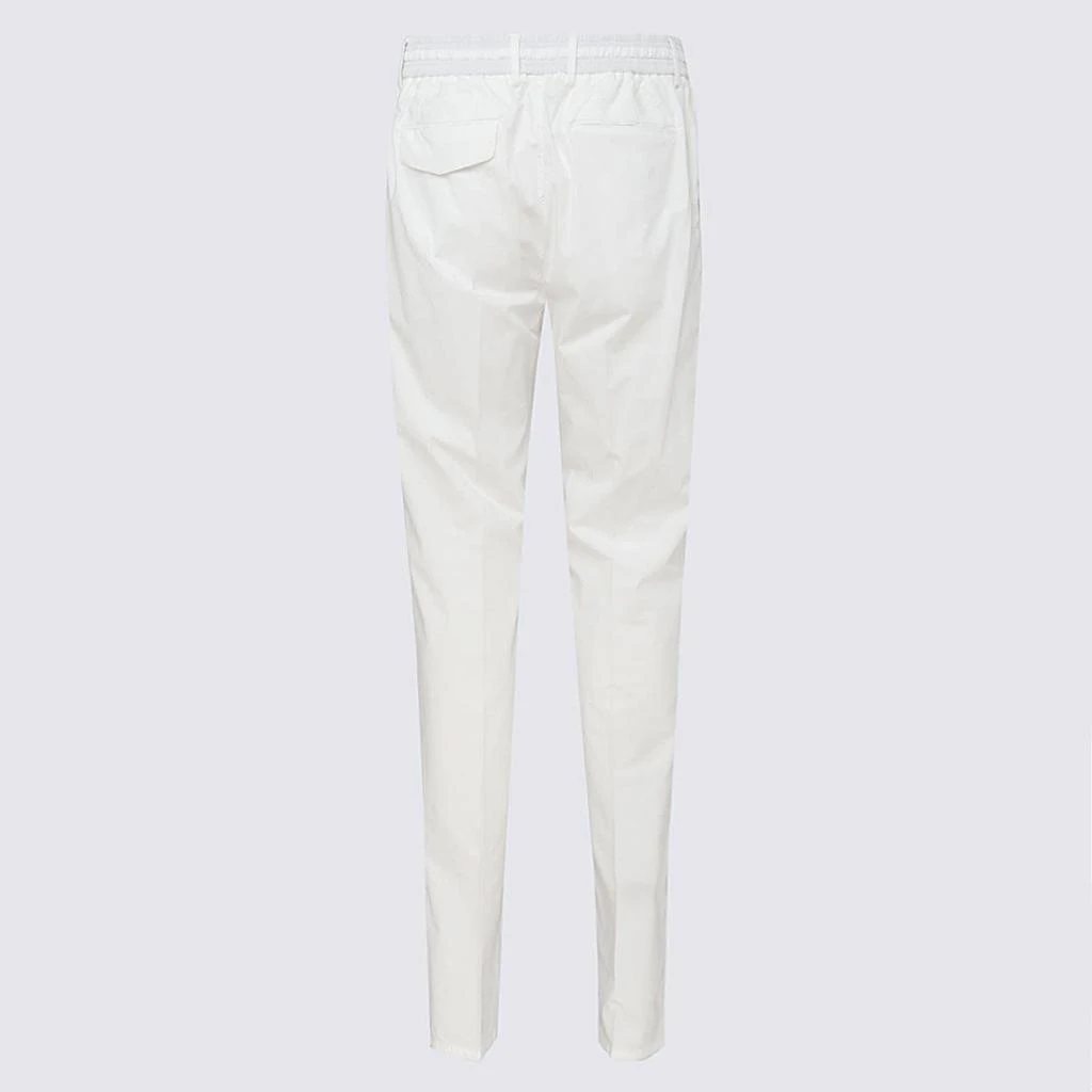 商品GABRIELE PASINI|WHITE COTTON TROUSERS,价格¥1039,第2张图片详细描述