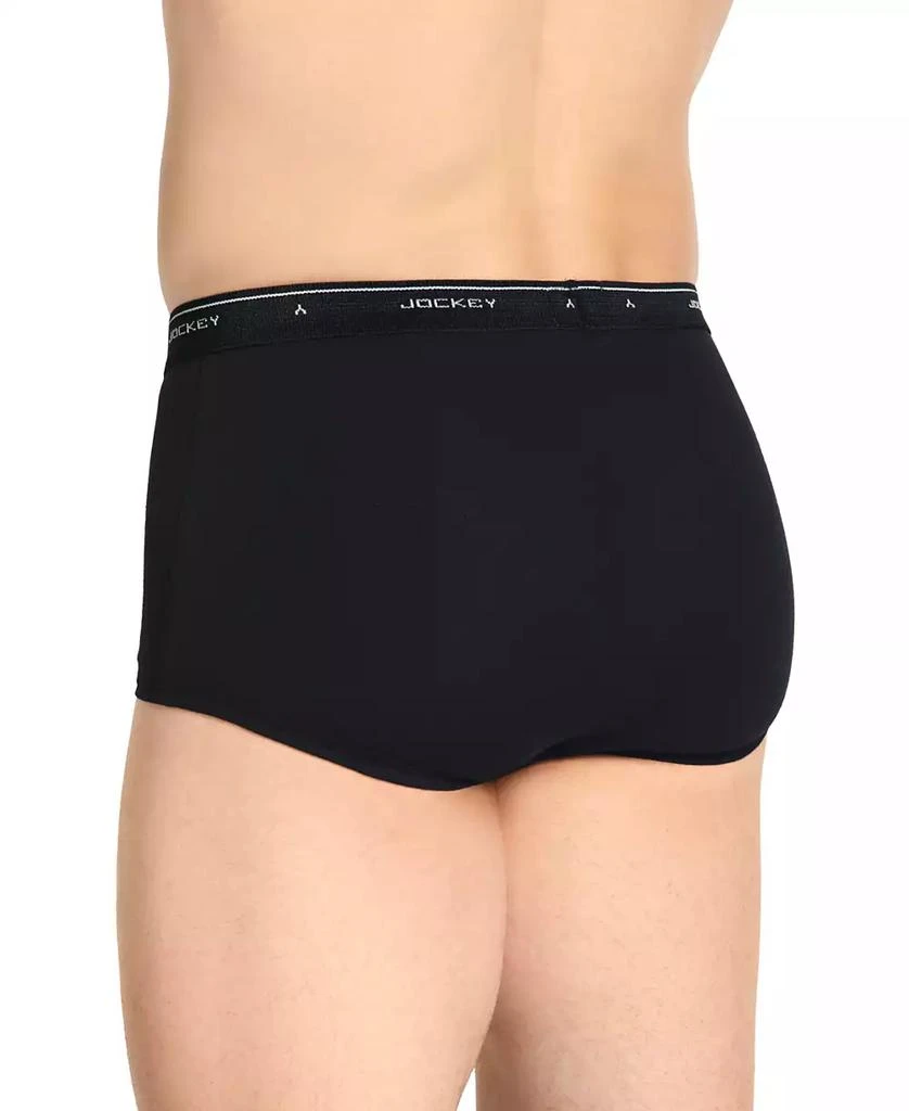 商品Jockey|Men's Classic Collection Full-Rise Briefs 4-Pack Underwear,价格¥219,第3张图片详细描述