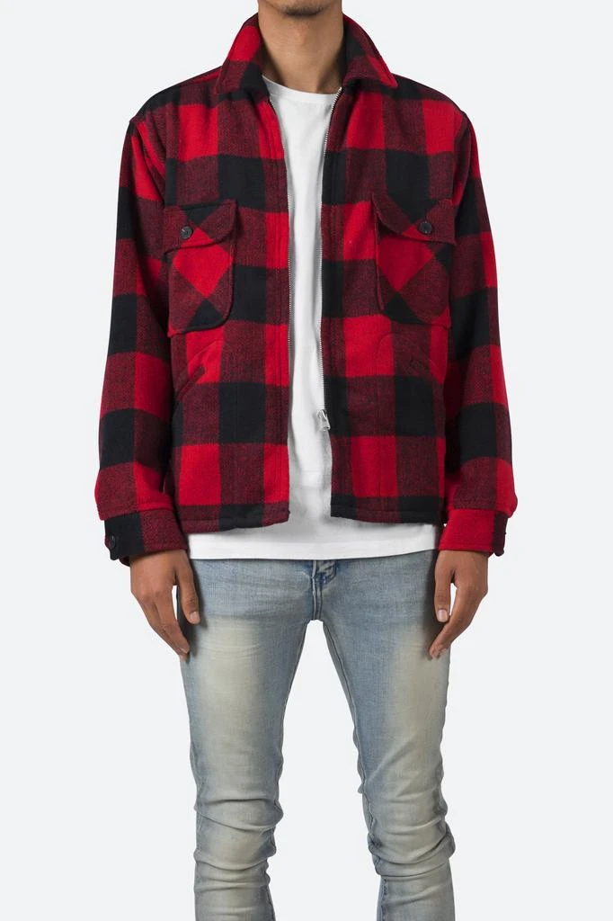 商品MNML|Buffalo Jacket - Black/Red,价格¥281,第1张图片