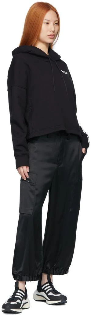 商品Y-3|Black Cotton Hoodie,价格¥1262,第4张图片详细描述