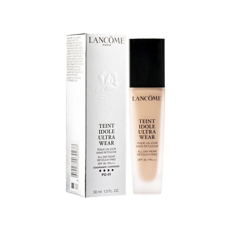 商品[国内直发] Lancôme|Lancome 极致持妆轻透粉底液SPF38 PA+++ #PO-01 30毫升 30ml,价格¥317,第1张图片详细描述