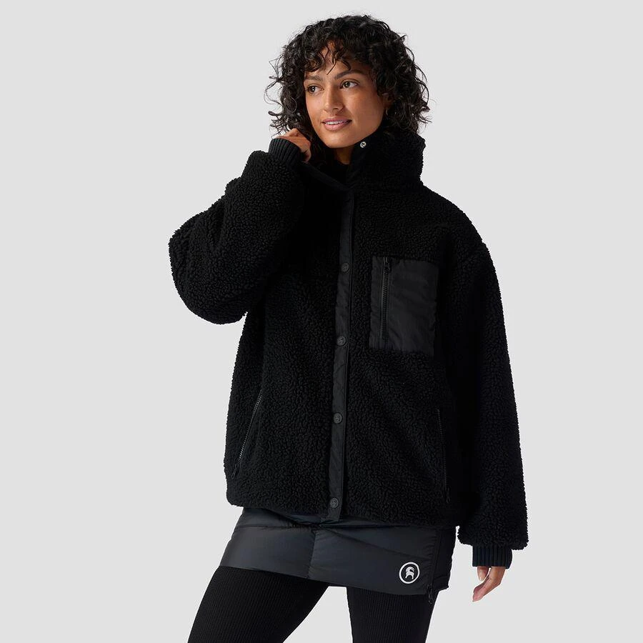 商品Backcountry|Mixed Fabric Fleece Jacket - Women's,价格¥265,第1张图片
