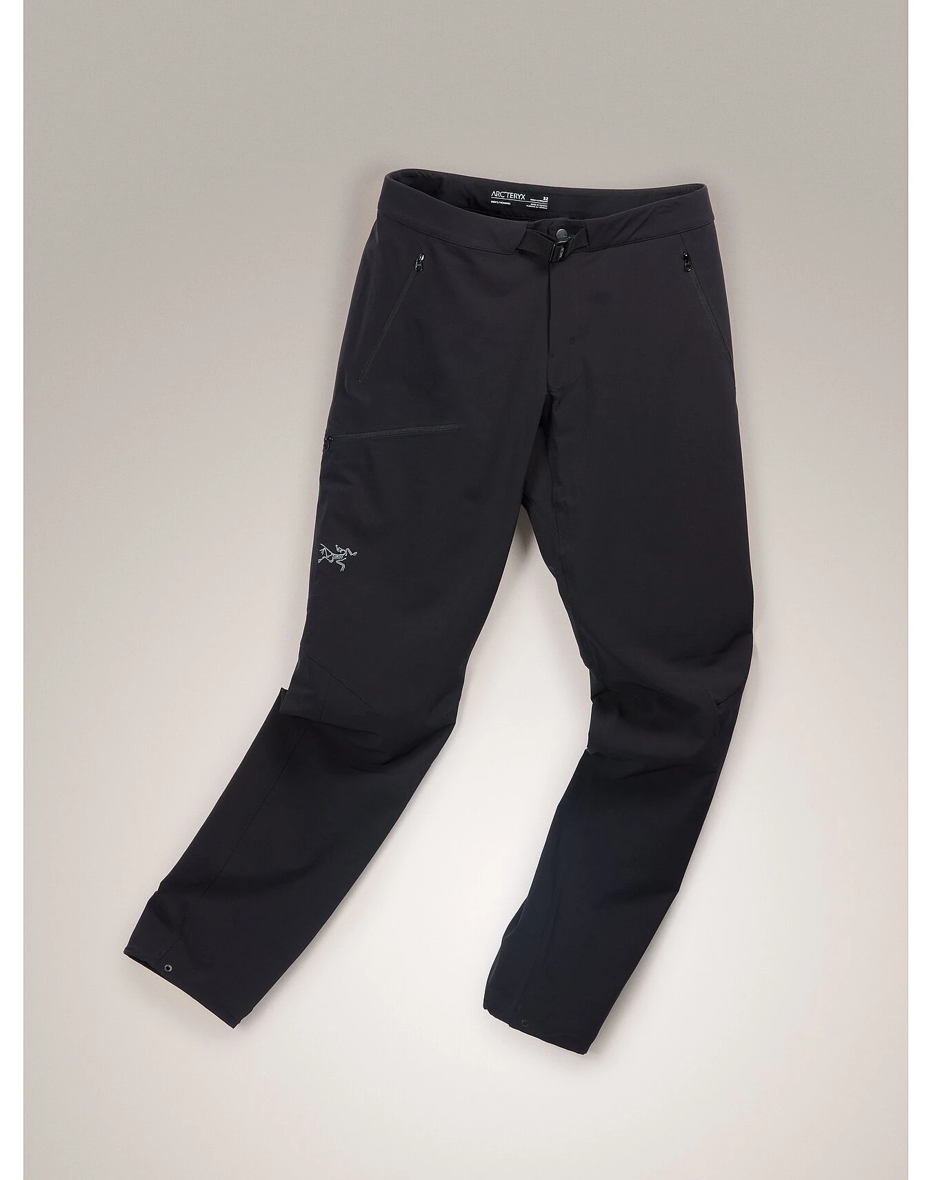 商品Arc'teryx|Arc'teryx 男士户外冲锋裤 X000008028BLACK 黑色,价格¥1813,第1张图片