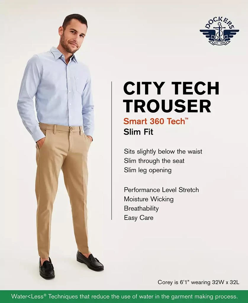 商品Dockers|Men's Slim-Fit City Tech Trousers,价格¥279,第4张图片详细描述