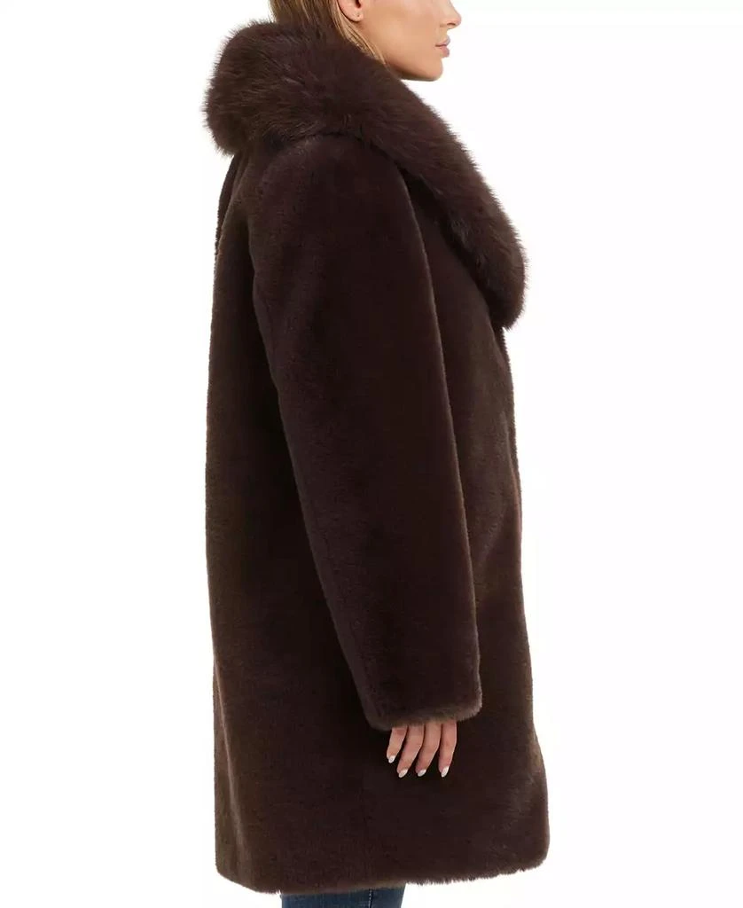 商品JONES NEW YORK|Women's Faux Fur Shawl Collar Coat,价格¥1122,第3张图片详细描述