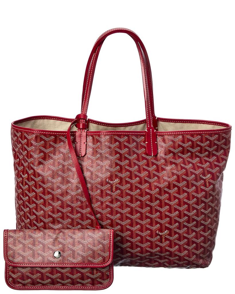 Goyard Red Goyardine Canvas St. Louis PM (Authentic Pre-Owned)商品第1张图片规格展示