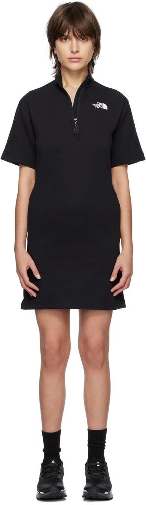 商品The North Face|Black Mock Neck Minidress,价格¥669,第1张图片