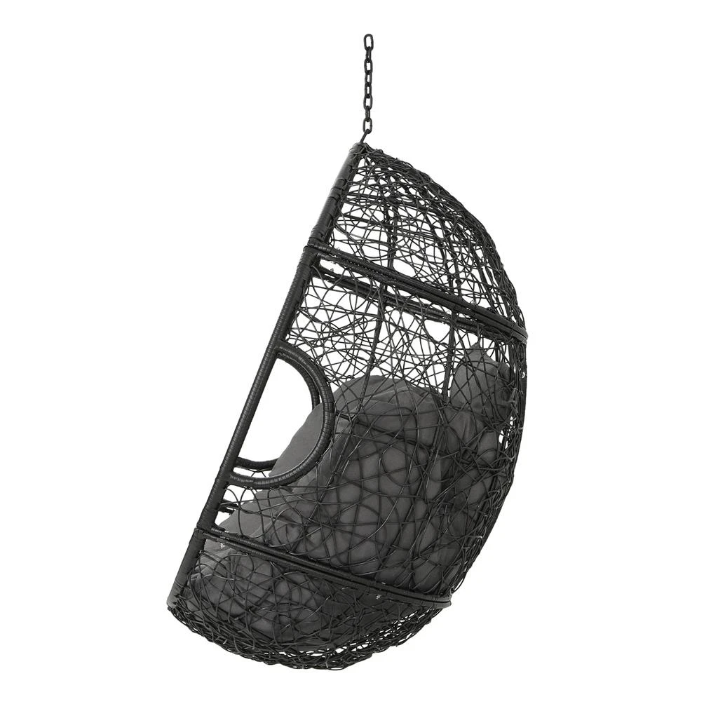 Streamdale Cozy Wicker Egg Hammock Chair with Removable Cushions 商品