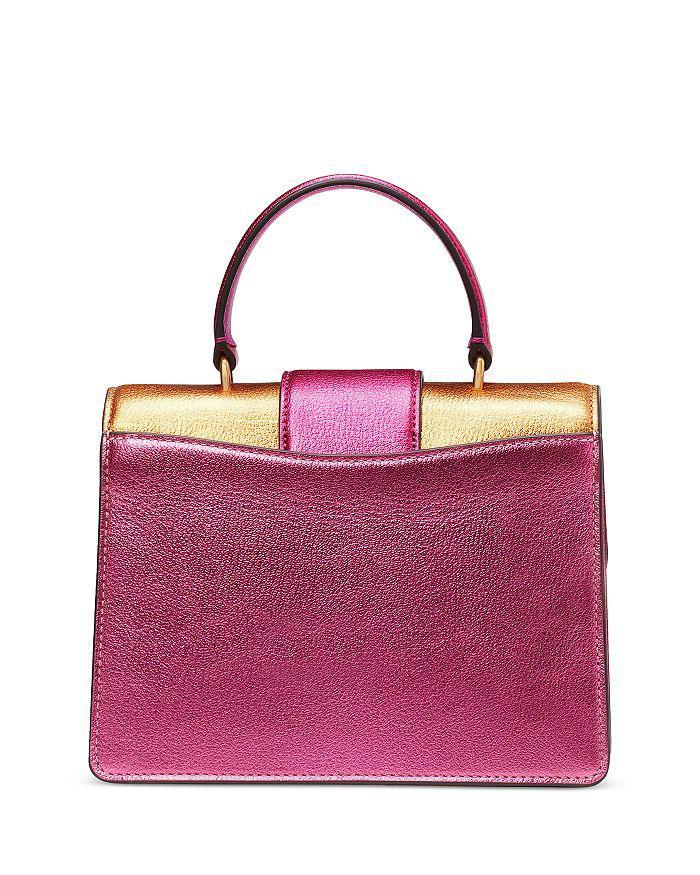 商品Kate Spade|Bijou Color Blocked Metallic Leather Mini Bag,价格¥2493,第6张图片详细描述