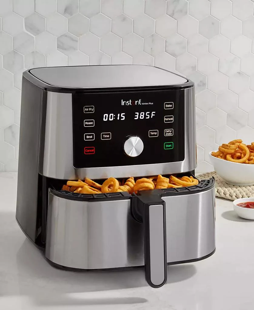 商品Instant pot|Vortex Plus 6 Qt. 6-in-1 Stainless Steel Air Fryer,价格¥1117,第1张图片
