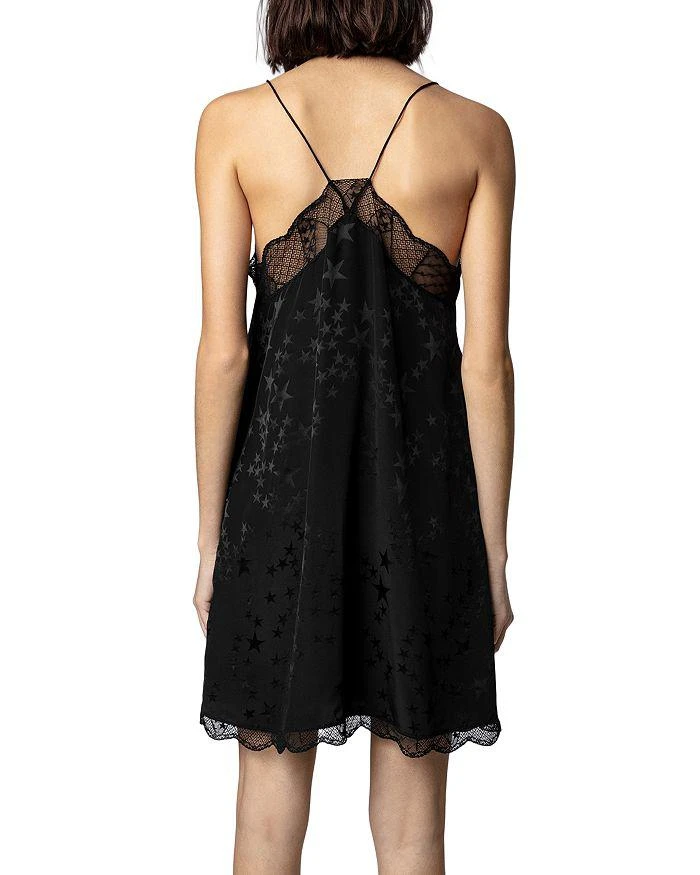 商品Zadig&Voltaire|Ristyz Star Jacquard Silk Slip Dress,价格¥2234,第2张图片详细描述