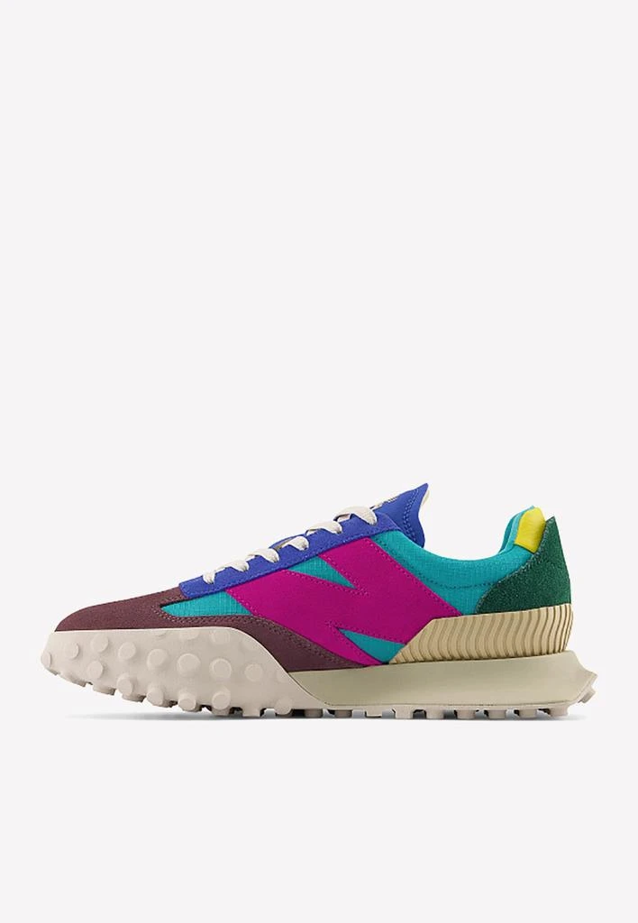 商品New Balance|XC-72 Low-Top Sneakers in Electric Teal with Truffle and Cosmic Orchid,价格¥1442,第3张图片详细描述