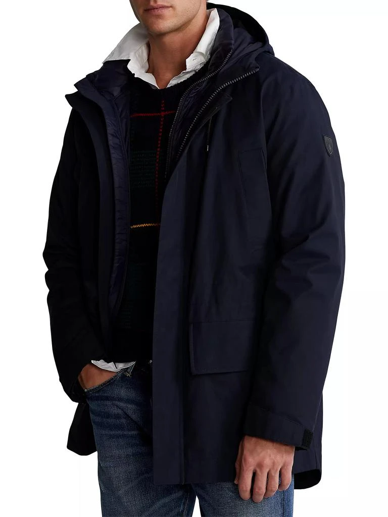 商品Ralph Lauren|3-In-1 Active Hooded Parka,价格¥1394,第3张图片详细描述