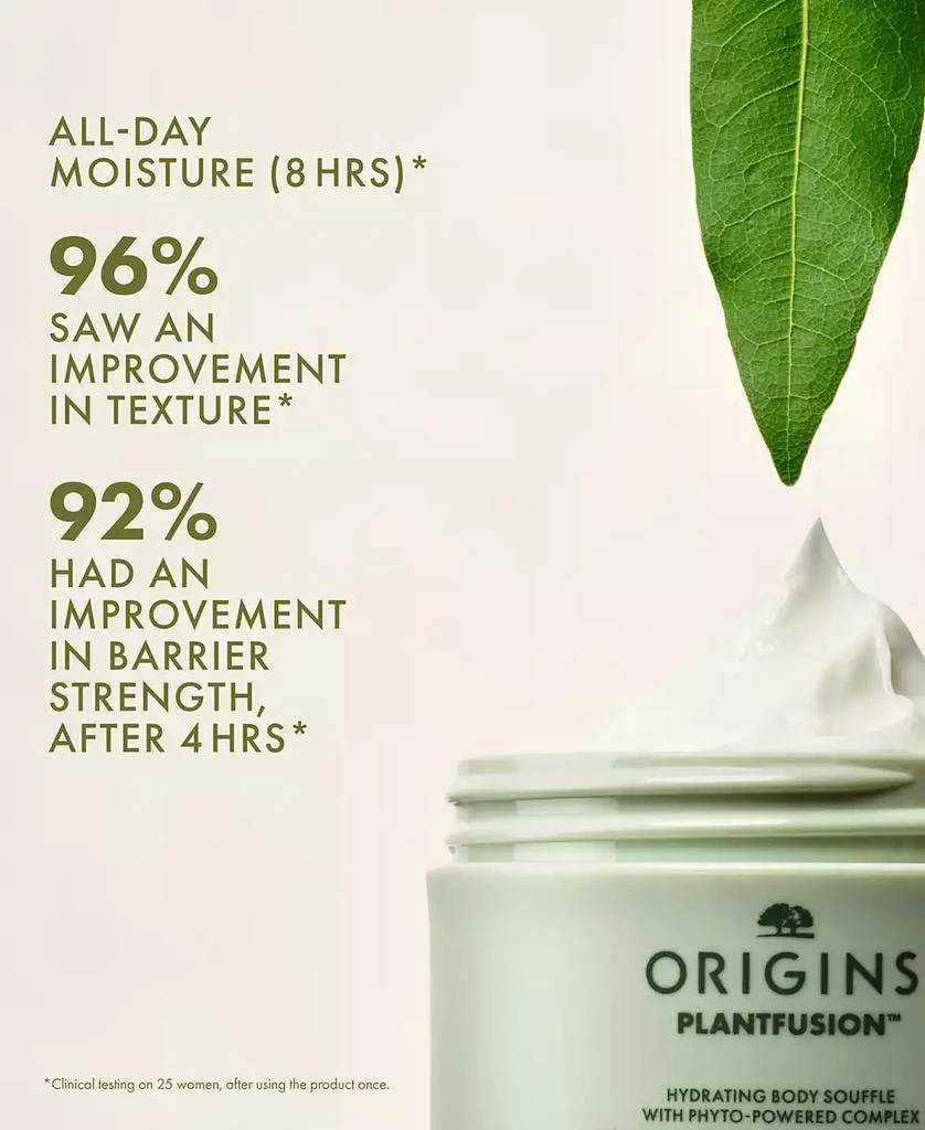 商品Origins|Plantfusion Hydrating Body Souffle Moisturizer, 200 ml,价格¥359,第3张图片详细描述