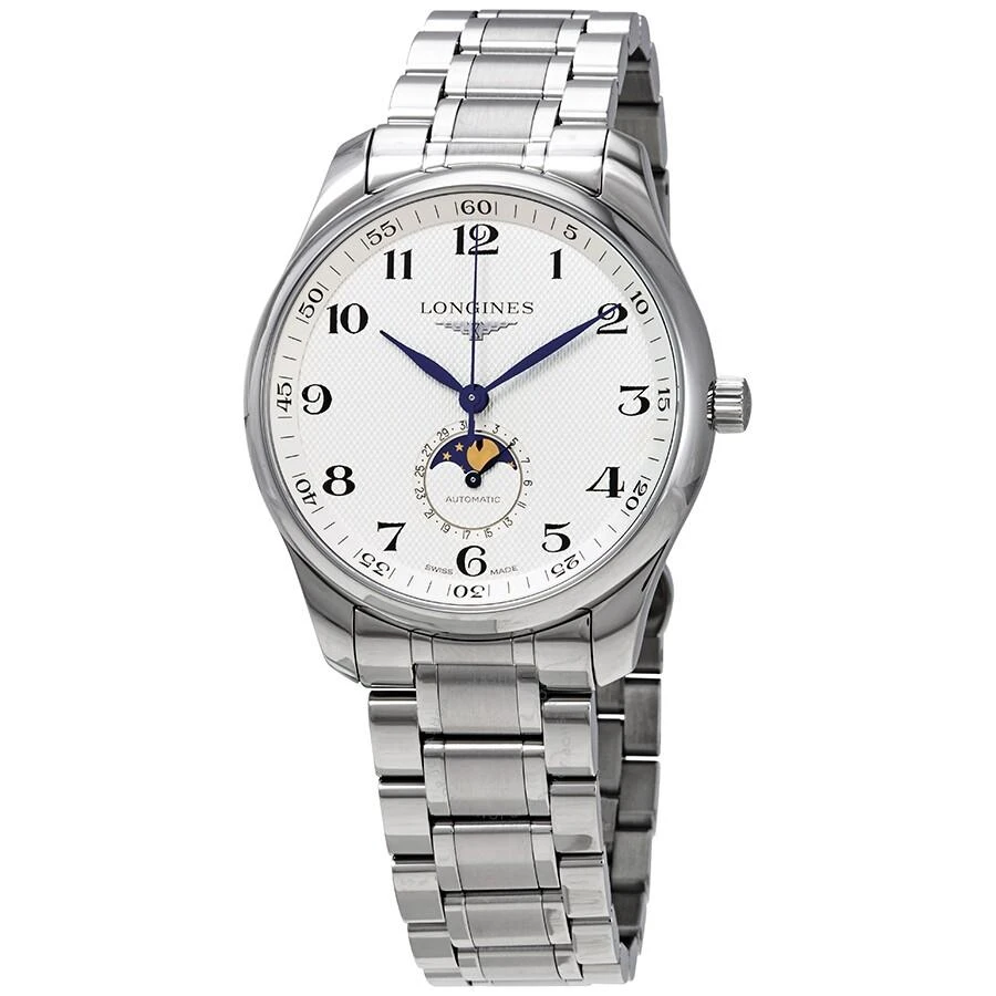 商品Longines|Master Collection Automatic Moonphase Men's Watch L2.919.4.78.6,价格¥13717,第1张图片