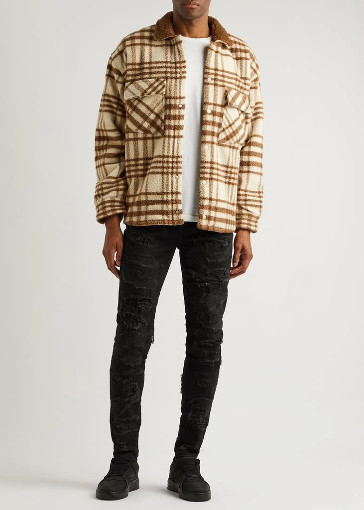 商品Represent|Distressed skinny jeans,价格¥774,第4张图片详细描述