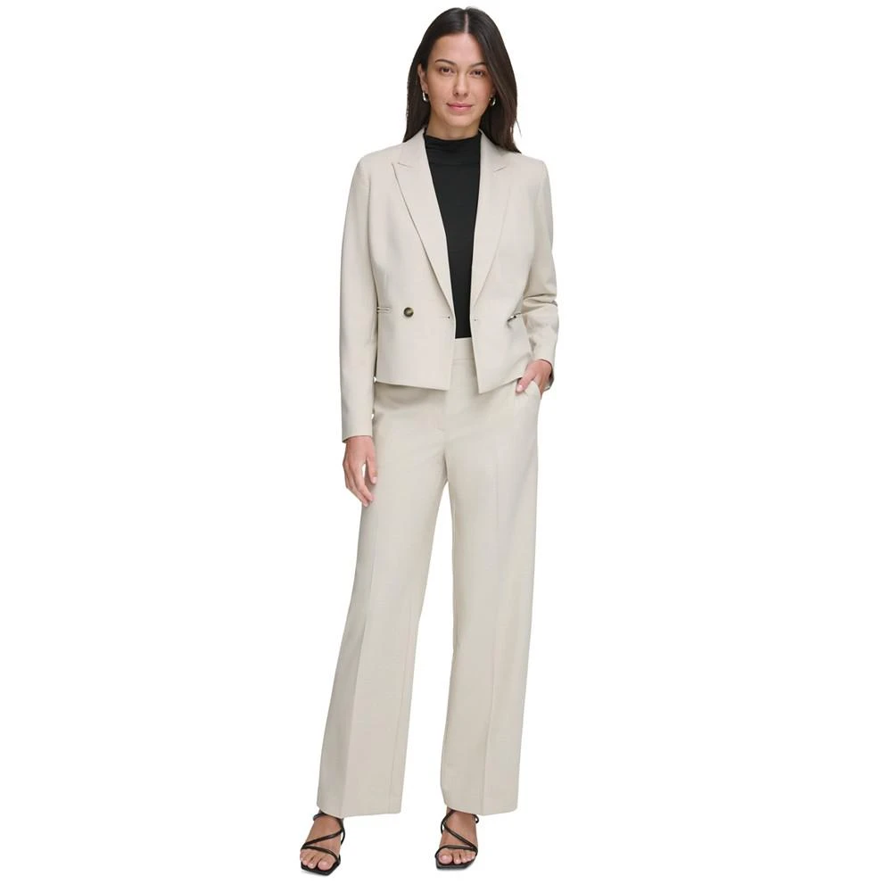 商品DKNY|Women's Peak-Lapel Button Blazer,价格¥1092,第4张图片详细描述