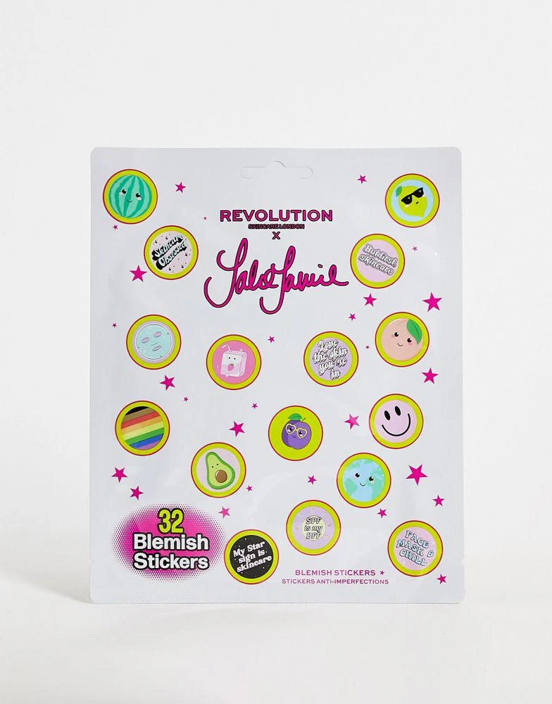 商品Revolution Skincare|Revolution Skincare x Jake Jamie Jakemoji Salicylic Acid Blemish Stickers,价格¥48,第1张图片
