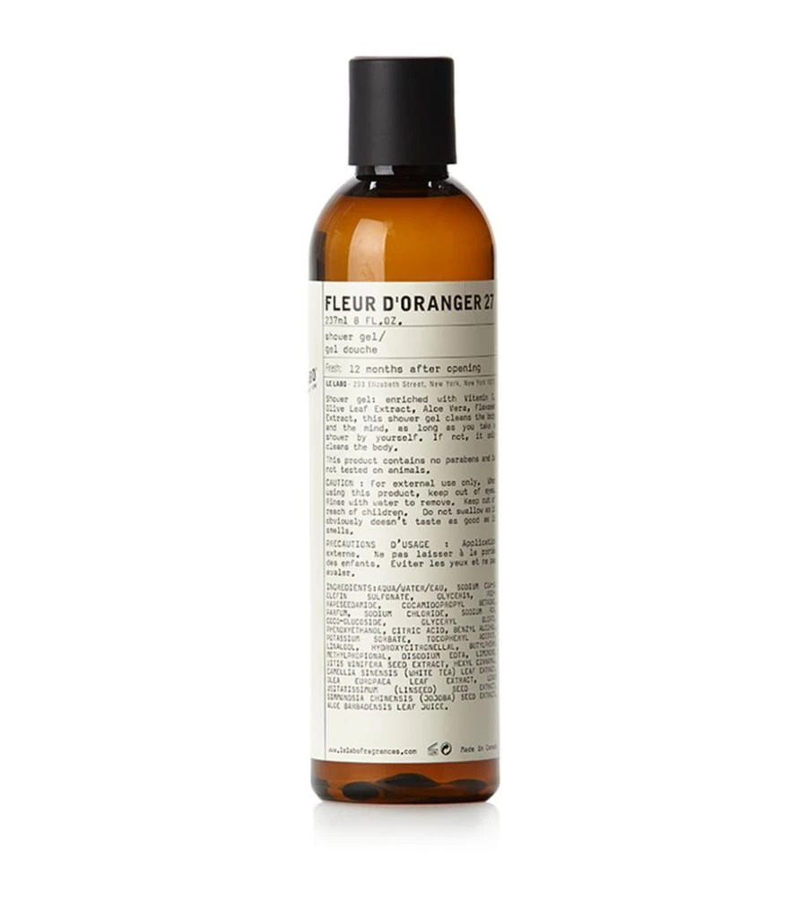 商品Le Labo|Fleur D'Oranger 27 Shower Gel (237ml),价格¥470,第1张图片