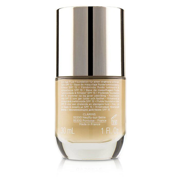商品Clarins|娇韵诗 永葆青春润泽紧致粉底液SPF 15 - # 110 Honey -110 Honey(30ml/1oz),价格¥251,第4张图片详细描述