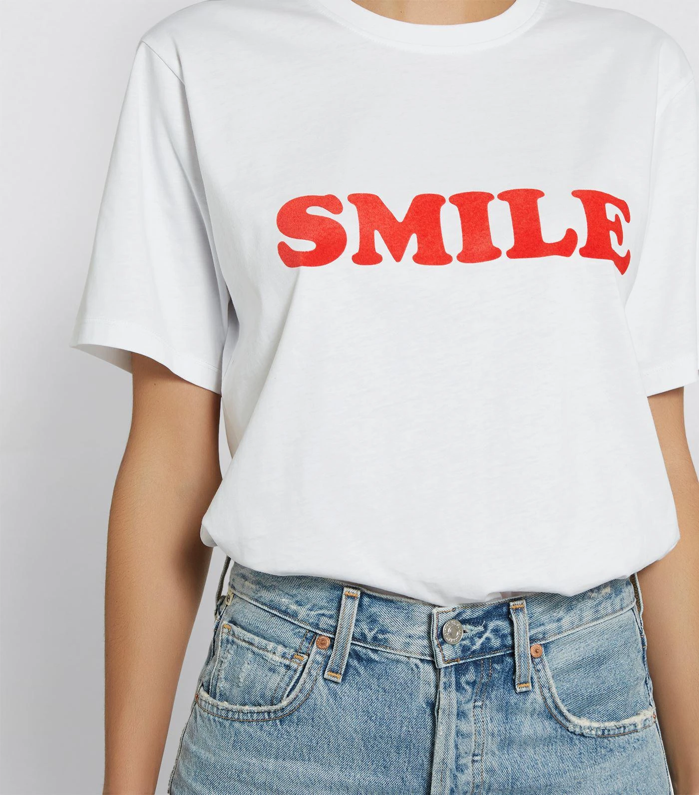 商品Victoria Beckham|Smile T-Shirt,价格¥1131,第3张图片详细描述