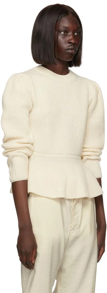 商品Lemaire|Off-White Peplum Sweater,价格¥2039,第2张图片详细描述