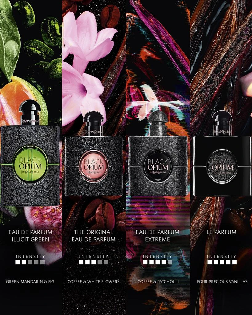 商品Yves Saint Laurent|Black Opium Eau de Parfum, 3.0 oz.,价格¥1283,第4张图片详细描述