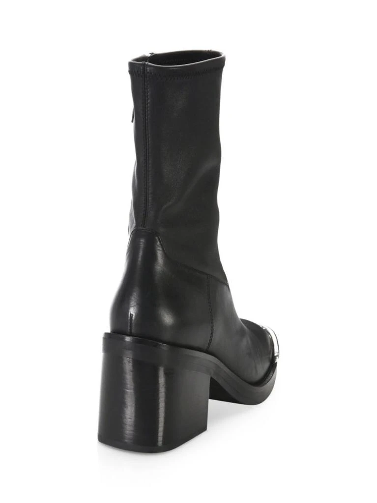 商品Alexander Wang|Alexander Wang - Hailey Leather Booties,价格¥3142,第3张图片详细描述