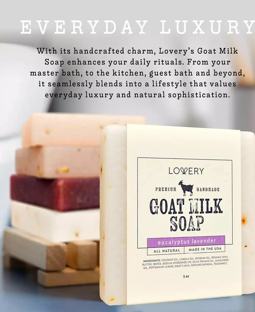 5-Pc. Goat Milk Soap Bars Set 商品