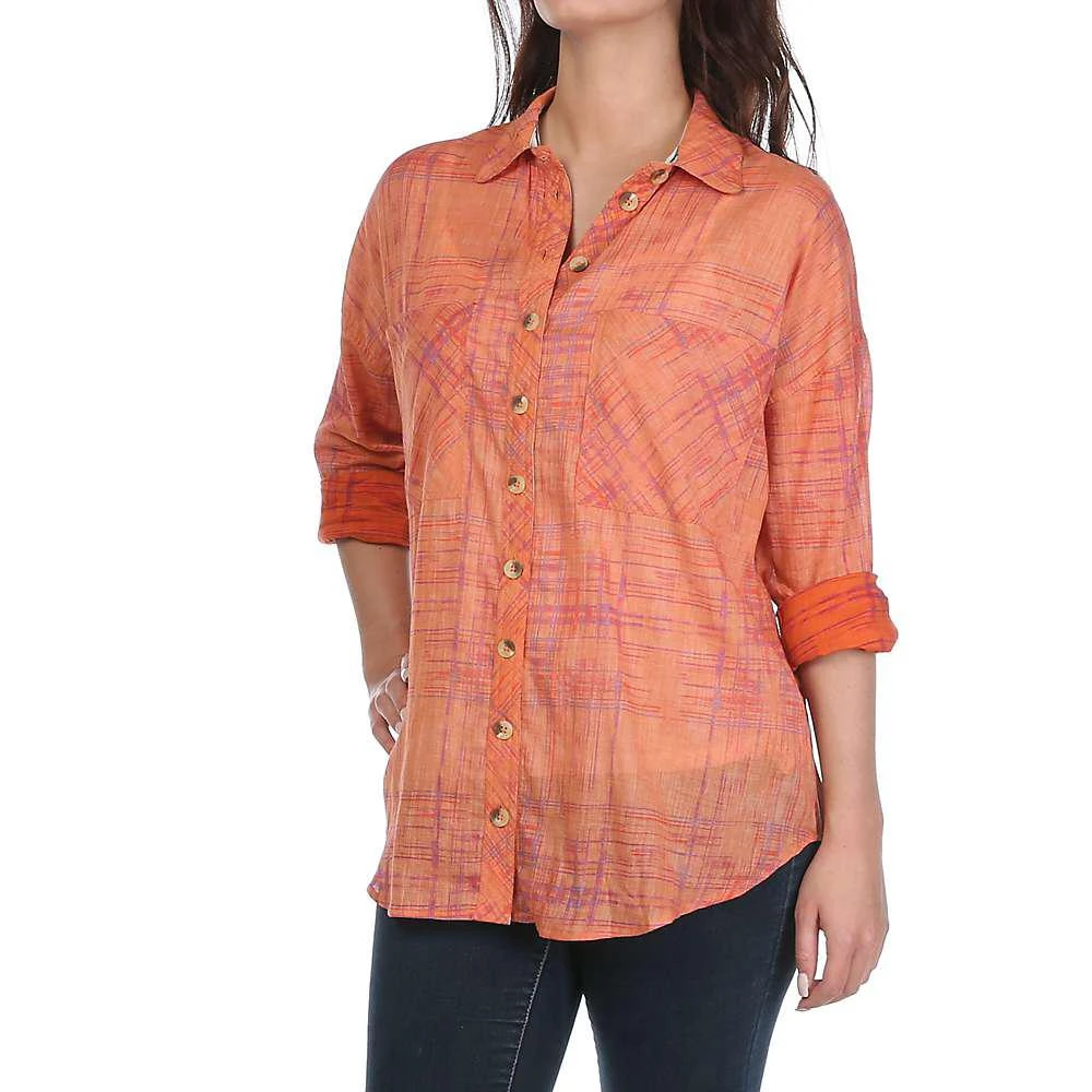 商品Free People|Free People Women's Shore Vibes Buttondown Top,价格¥368,第2张图片详细描述