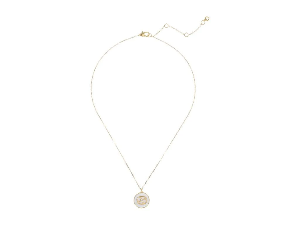 商品Kate Spade|In The Stars Mother-of-Pearl Cancer Pendant Necklace,价格¥573,第2张图片详细描述