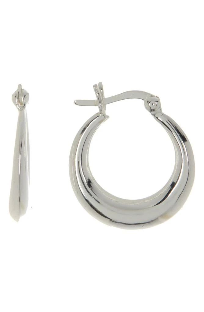 商品Argento Vivo Sterling Silver|Sterling Silver Tapered Hoop Earrings,价格¥165,第1张图片