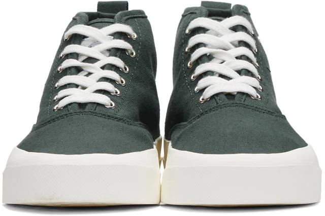 商品Maison Kitsune|Green Kool Fox Sneakers,价格¥849,第2张图片详细描述