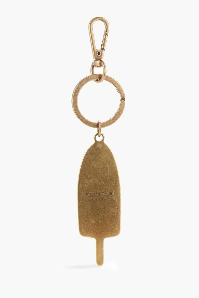 商品Zimmermann|Gold-tone enamel keychain,价格¥224,第2张图片详细描述